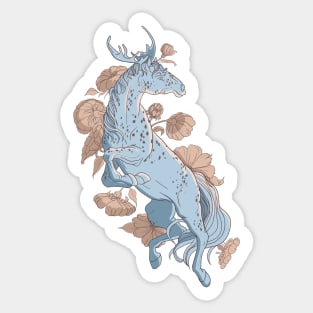 Spring horse Sticker